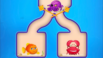Save The Fish Pin - Puzzle Game All Levels Gameplay For Android, IOS Mobile Part: 7