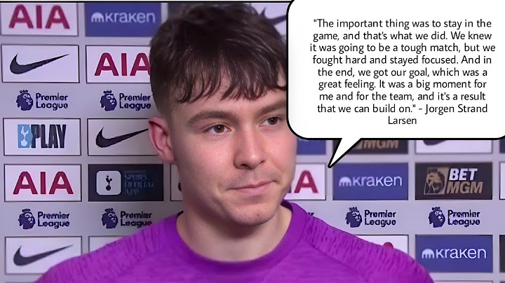 STRAND LARSEN REACTS TO LATE LEVELLER! "We Stayed in the Game & Got Our Goal!  "Wolves 2-2 Tottenham
