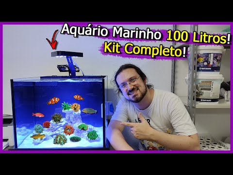 Vídeo: Como configurar seu primeiro aquário de recifes marinhos