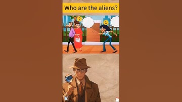 Who are the aliens?#quiz #genius #riddleoftheday #enigmas #riddles