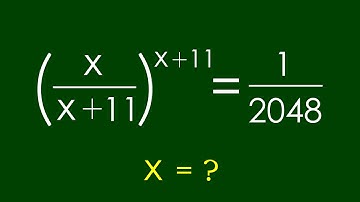 A Nice Algebra Problem | Math Olympiad x = ?