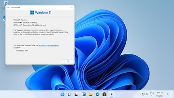 Windows 11 Build 21996 Installation (Using for the first time)