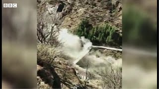 ヒマラヤの氷河崩壊、ダムが押し流され村が冠水　インド北部