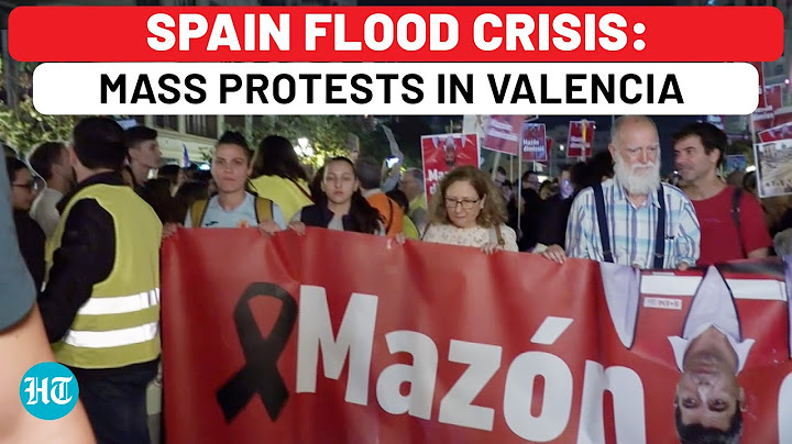 La crisi delle inondazioni in Spagna scatena l'indignazione: il leader di Valencia chiede le dimi...