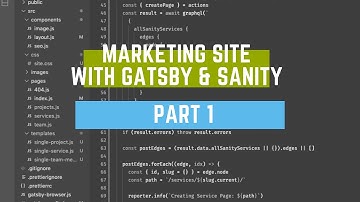 Part 1 - Gatsby/Tailwind Setup and Homepage Build