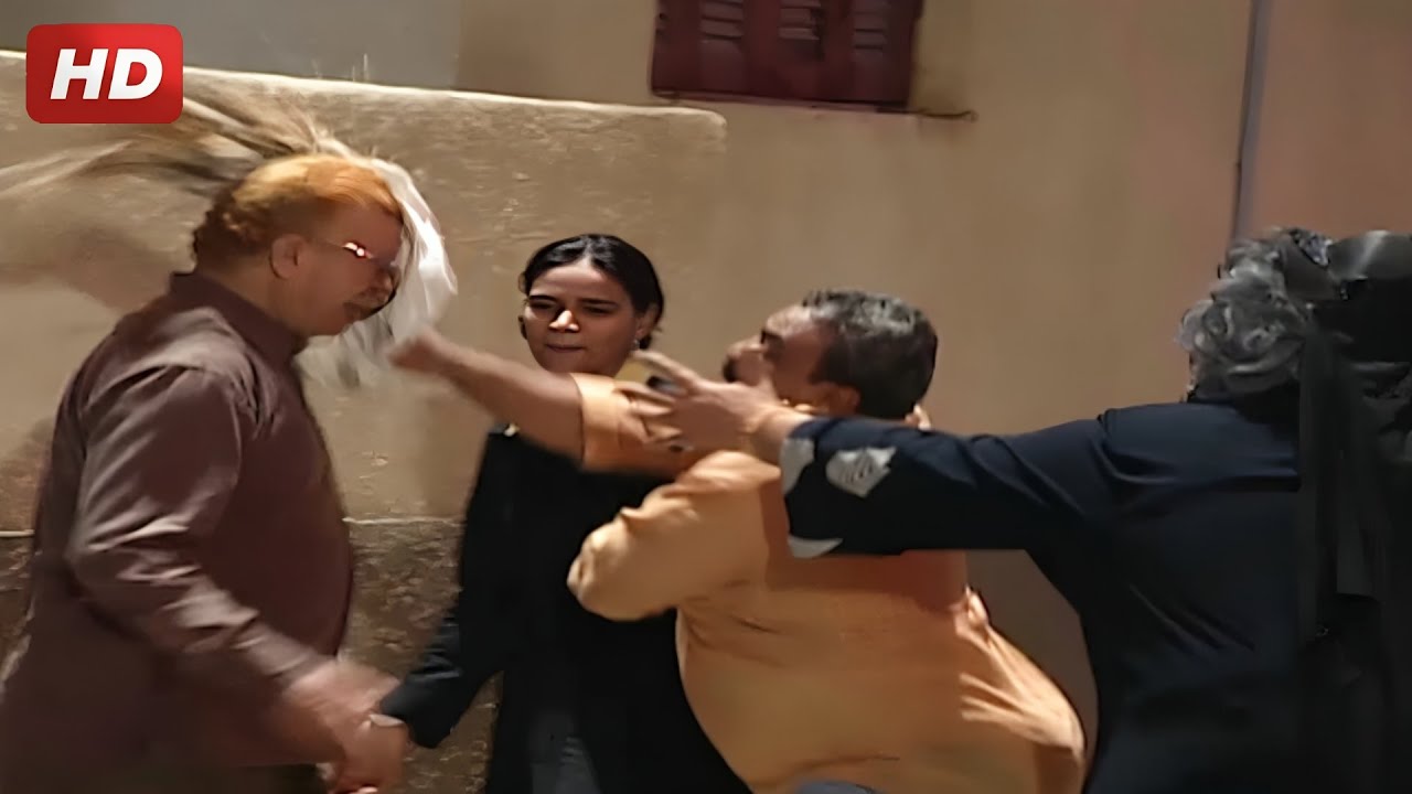 ابراهيم نصر نرفز الراجل وبنته لحد ما ضربه هو واللي معاه 😂🤣 | صريخ ضحك مع اقوى مقالب الكاميرا الخفية