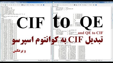 A simple way to change QE input file to CIF file | #QuantumWise | ATK | Quantum Espresso | #BURAI |