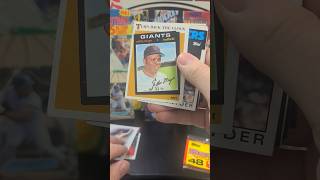🔥 Willie Mays!!! 🔥 1986 Topps Baseball Cards! #sportscards #nostalgia