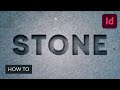 How to Create an Engraved Stone Text Effect in InDesign