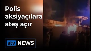 İranda Etirazlar Davam Edir