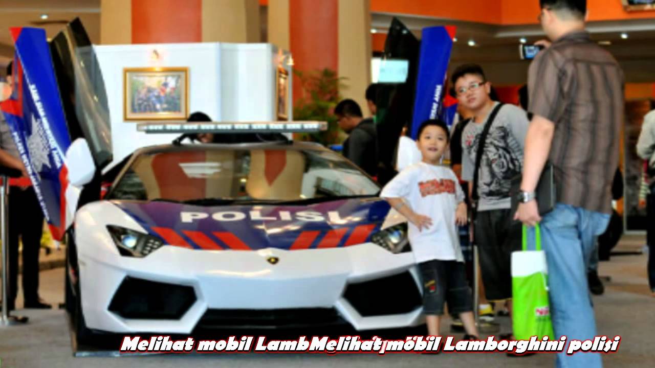 Melihat Mobil  Lamborghini  Polisi Indonesia  YouTube