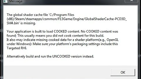 Friday the 13th game Global Shader Cache error [FIX]