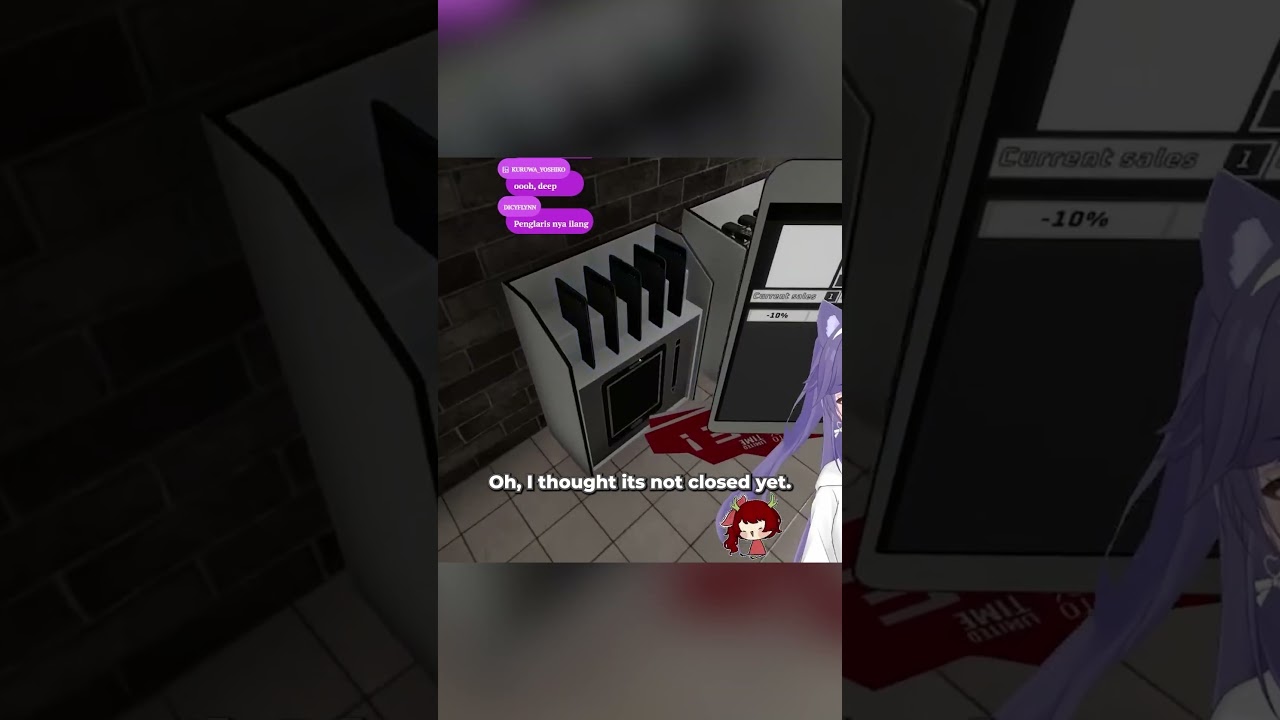 Who wants to buy rice at 1 AM #vtuber #supermarketsimulator  #vtuberindonesia #letsplay