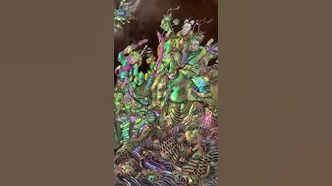 ĐĨA GỖ TRẮC BÁT TIÊN QUÁ HẢI KHẢM KỸ THUẬT TRUYỀN THẦN ĐỈNH CAO