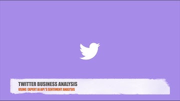 Business tweet analyser using expert.ai API