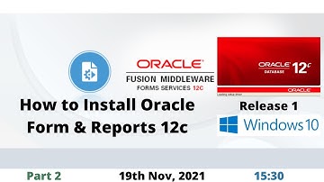 How to Install Oracle Forms & Reports 12c | DB 12cR1 | Windows 10 | Part 2
