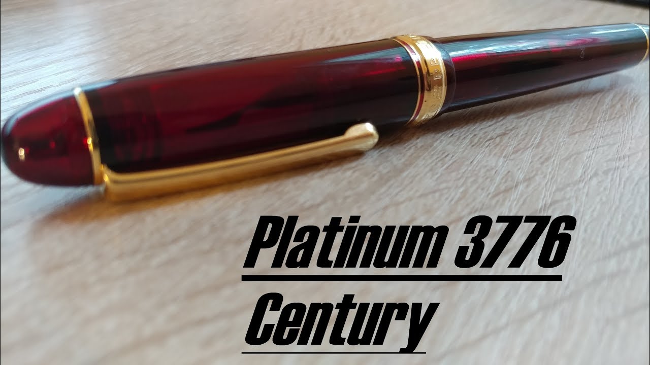 Fountain Pen Review: Platinum 3776 Century - YouTube