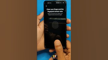 clean your finger and the fingerprint sensor area #shortsvideo #shortvideos #shortvideo