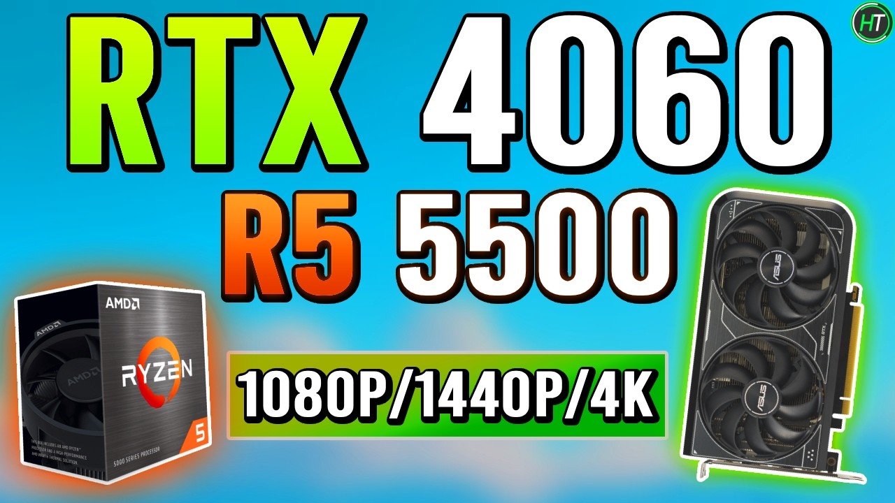 R5 5500 + RTX 4060 - Good Gaming Combo?! - YouTube
