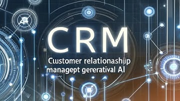 CRM - Customer Relationship Management with Generative A I