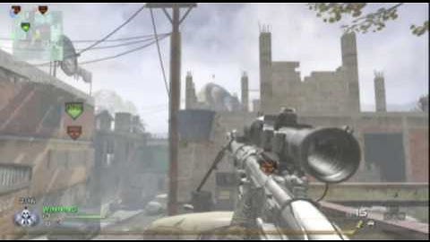 mw2 no scope across map hit marker