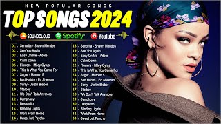 Rihanna,Taylor Swift, Charlie Puth, Ed Sheeran, Adele, The Weeknd, Sia🌺🌺Top Hits 2024 - Vol 39