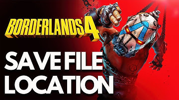 Borderlands 4: Where Is The Save Game & Config Files (GameUserSettings File) Located On PC Tutorial✅