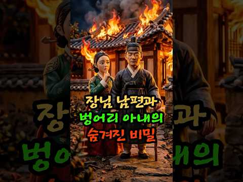 장님 남편과 벙어리 아내의 숨겨진 비밀 | 야담·민담·전설·설화·옛날이야기·옛날동화·고전소설·오디오북 #조선시대 #옛날이야기 #오디오북 #드라마