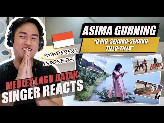 Medley Lagu Batak - Asima Gurning ft. Juniper Marpaung | SINGER REACTION class=