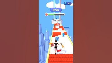 Shopaholic - 3D Shopping Lover Run Rush Games | All Levels gameplay walkthrough Lvl -1 #shorts