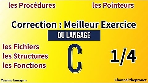 Gestion De Stock en C  (les structures/les fonctions/les Procédures/les Pointeurs ....) Partie 1/4