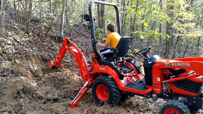 Kubota BX25 Backhoe Removal | informacionpublica.svet.gob.gt