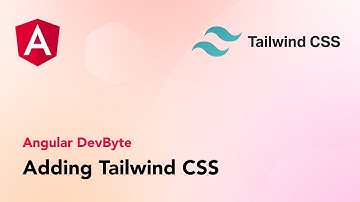 Add Tailwind CSS to an Angular Application