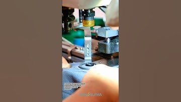 Automatic Snap Button Attaching Machine #manufacturing