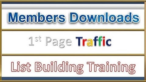 How To Create A Capture Page For Free - Downloads Page