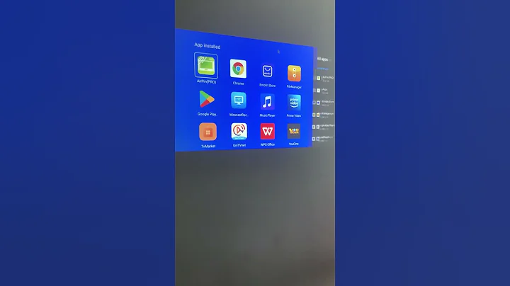 How to upgrade net*lix in projector🤔 #portable #tutorial #fyp #projector #netflix #settings