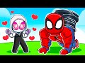 Max level strength in push ups simulator with spiderman  gwen