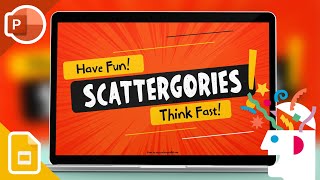 SCATTERGORIES | Free PowerPoint & Google Slides Game for ESL, EFL, and Foreign Languages screenshot 5