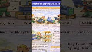 Spring Bean Scopes Explained in 60 Seconds | Singleton vs Prototype vs Request vs Session