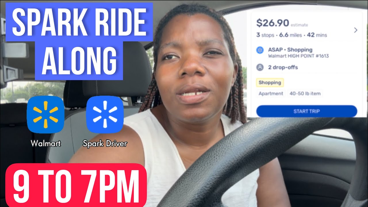 My Full Shift Working As A Walmart Spark Driver| Great Spark Day Indeed ...