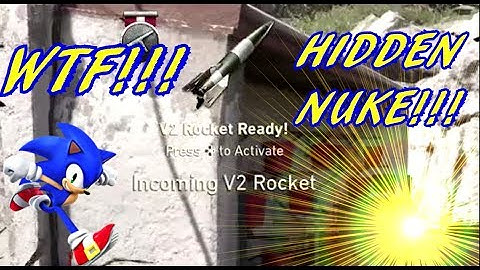 I GOT THE HIDDEN NUKE V2 ROCKET ON COD WWII - V2 ROCKET NUCLEAR BOMB Call of Duty: WWII