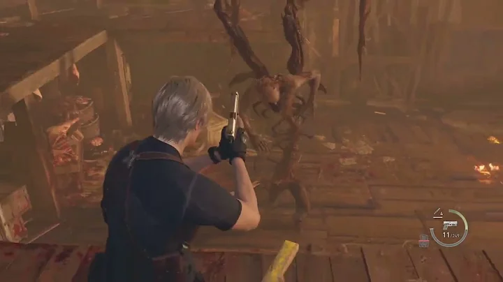 Resident Evil 4 Remake- How to do Slaughterhouse Slam challenge.