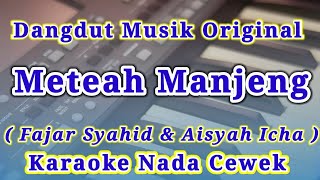 Mateah Manjeng Karaoke Nada Cewek Lagu Madura 2023 Kualitas HD