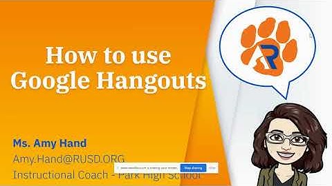 Google Hangouts - Student Tutorial