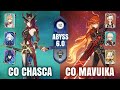 C0 Chasca &amp; C0 Mavuika Monopyro | NEW Spiral Abyss 6.0  Floor 12 | Genshin Impact