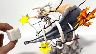 Sculpting Luffy’s White Star Gun (Gear5 Nika ) ONE PIECE FIGURE