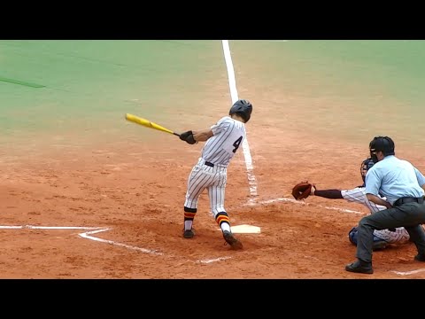 2019春 帝京 内野手 小松涼馬 同点スリーラン ホームラン！