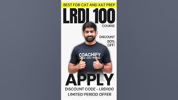 Must Solve 100 LRDI SETs before CAT 2025 | Crack CAT | LRDI CAT