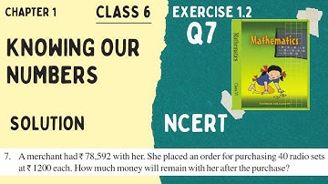 Q 7 - Ex 1.2 - Knowing Our Numbers | Class 6th | NCERT Maths | Chapter 1