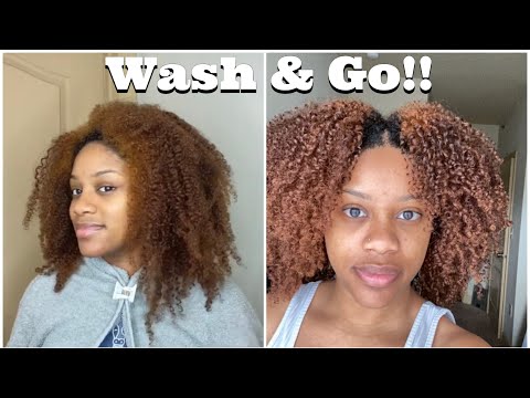 Wash & Go On Natural Hair | Trying A New Method | Mousse | KALISSA